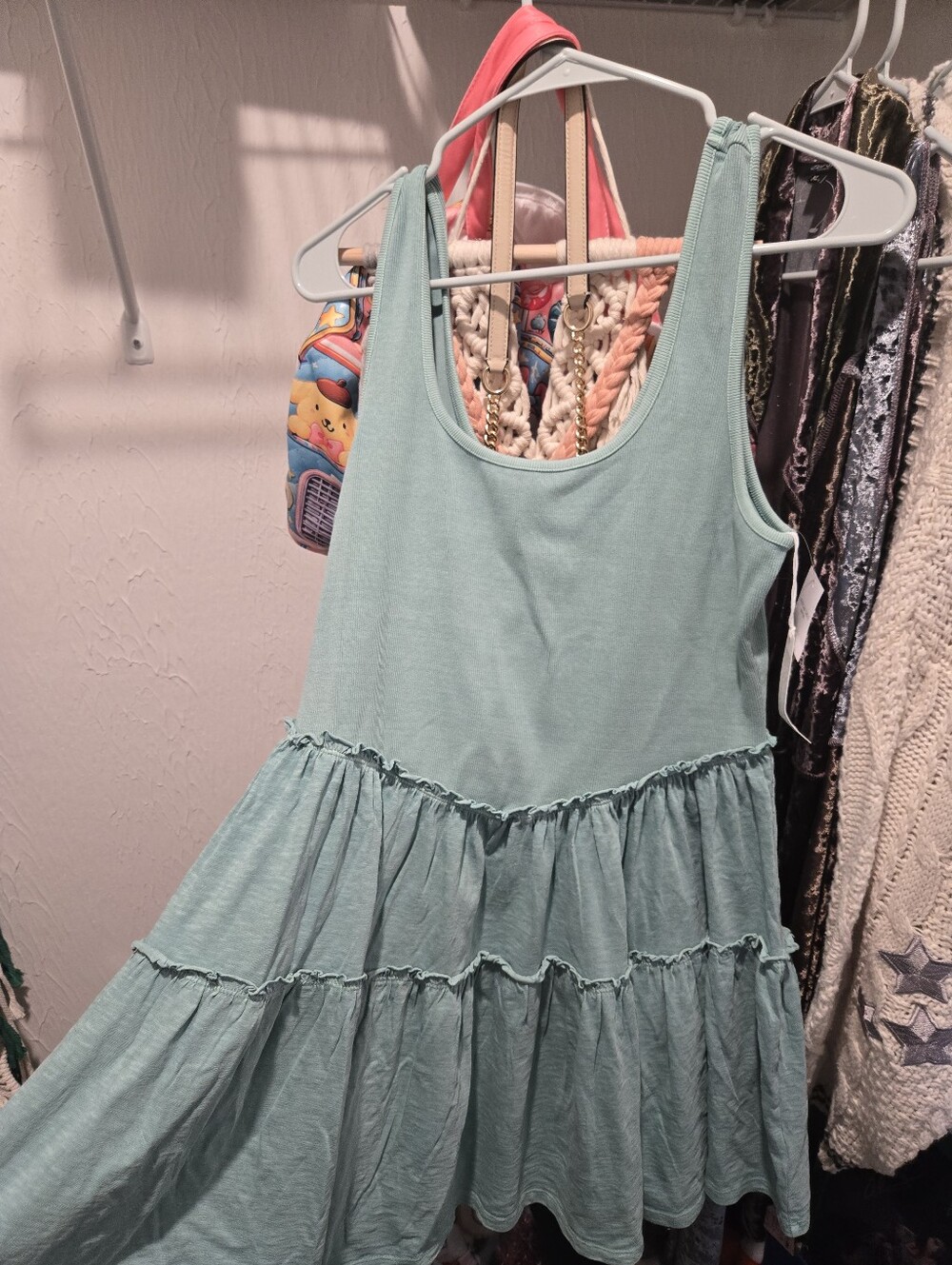 American Eagle AE Sunchaser Knit Mini Dress size large